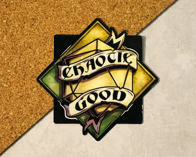 Rpg Alignment Stickers Chaotic Good