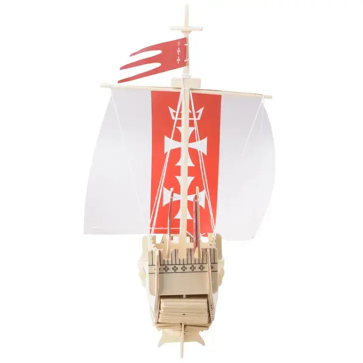 Santa Maria Wood Ship Model Building Kit