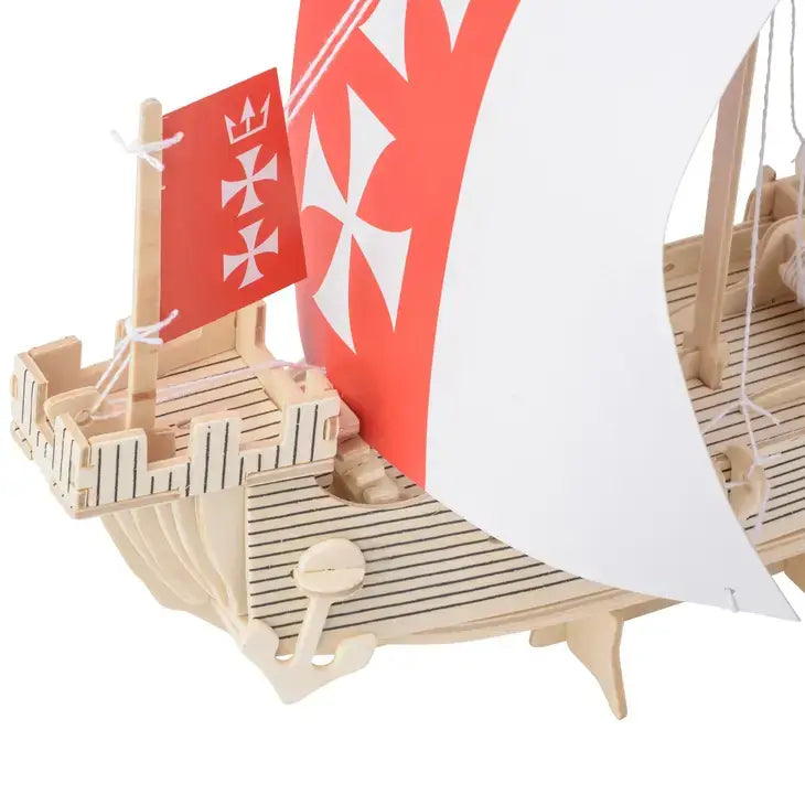 Santa Maria Wood Ship Model Building Kit