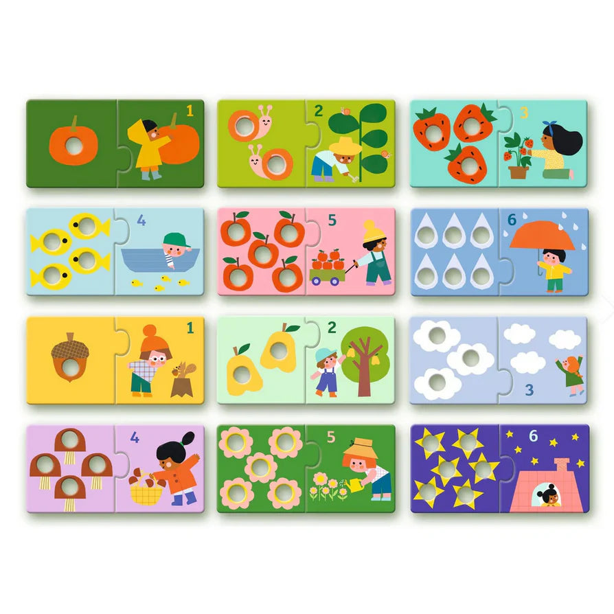 First Figures Puzzle Duo Matching Activity