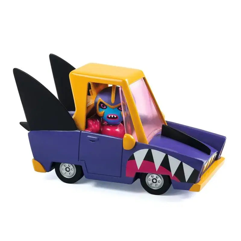 Shark’n Go Crazy Motors Metal Cars