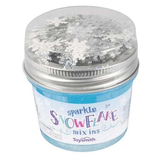 Snowflake Mix Ins Slime