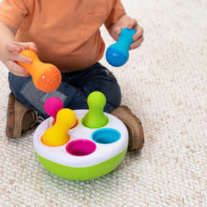 Spinny Pins Baby and toddler Sensory and Motor skills Toy