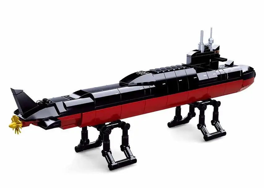 Model Bricks Strategic Submarine Sluban Building Bricks