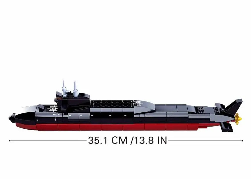 Model Bricks Strategic Submarine Sluban Building Bricks