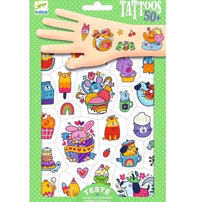 Sweet Mimi Temporary Tattoos