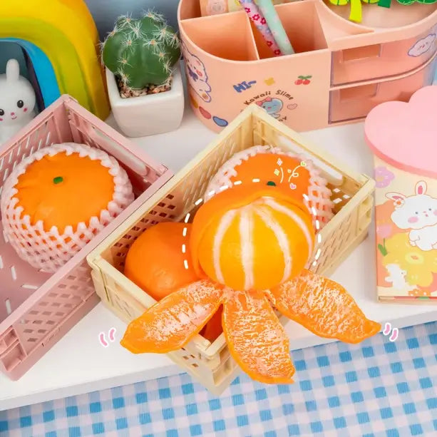 Tangerine Cutie Peeling Fidget Toy