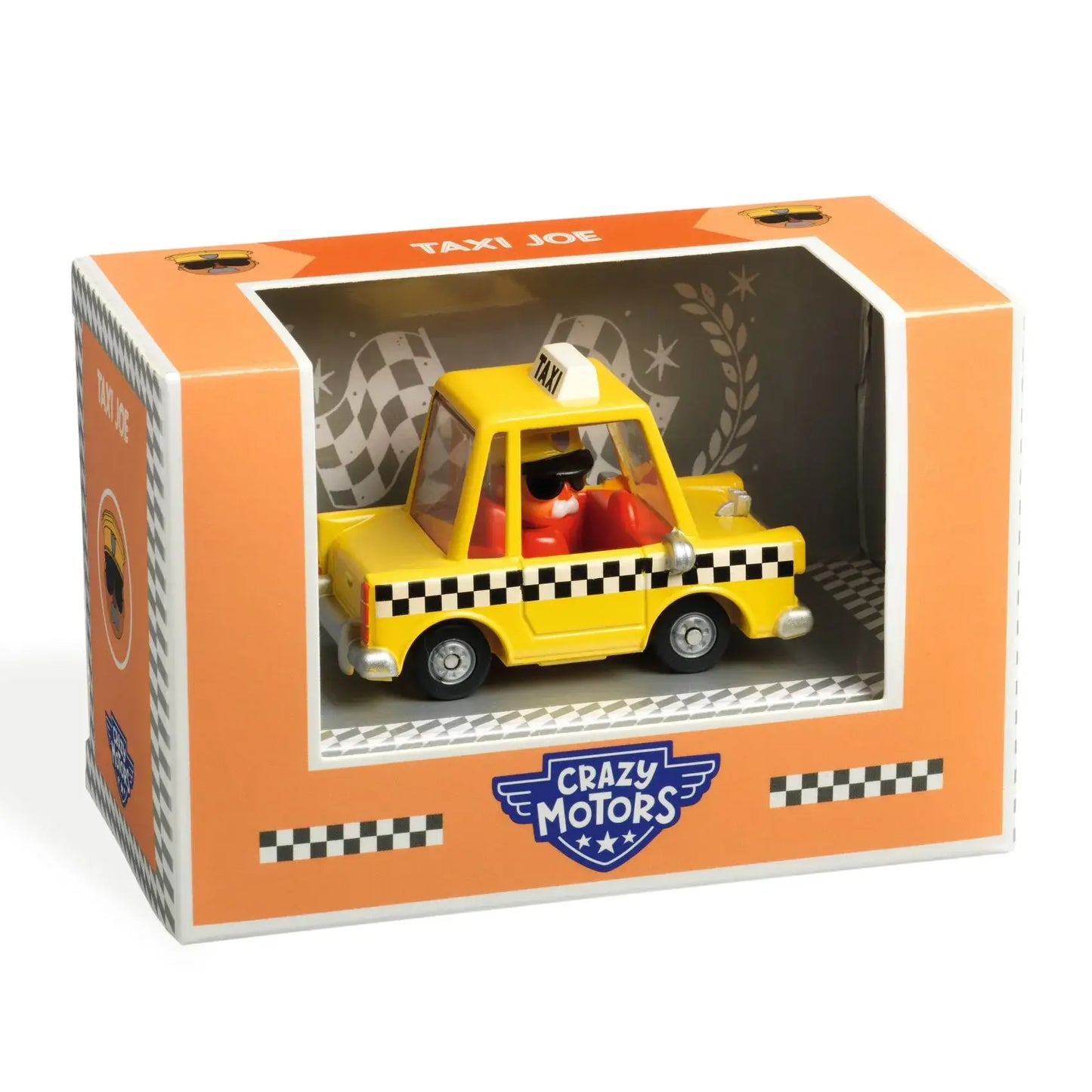 Taxi Joe Crazy Motors Metal Cars