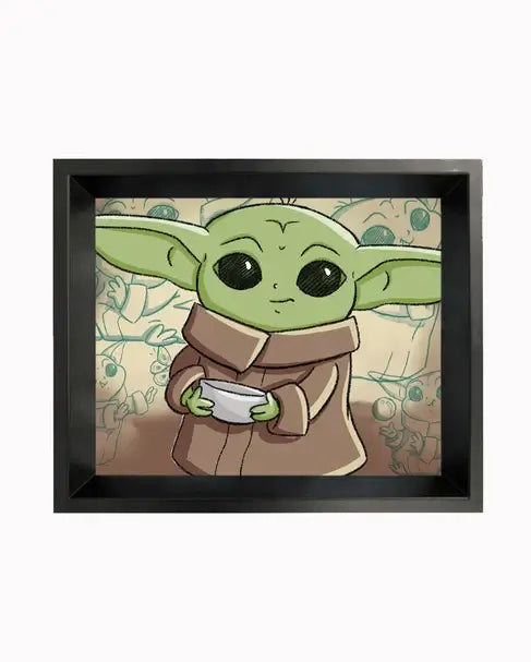 The Child Lenticular Shadowbox Print