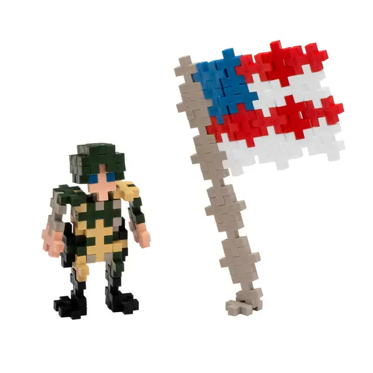 Tube 70 pc - Military building set