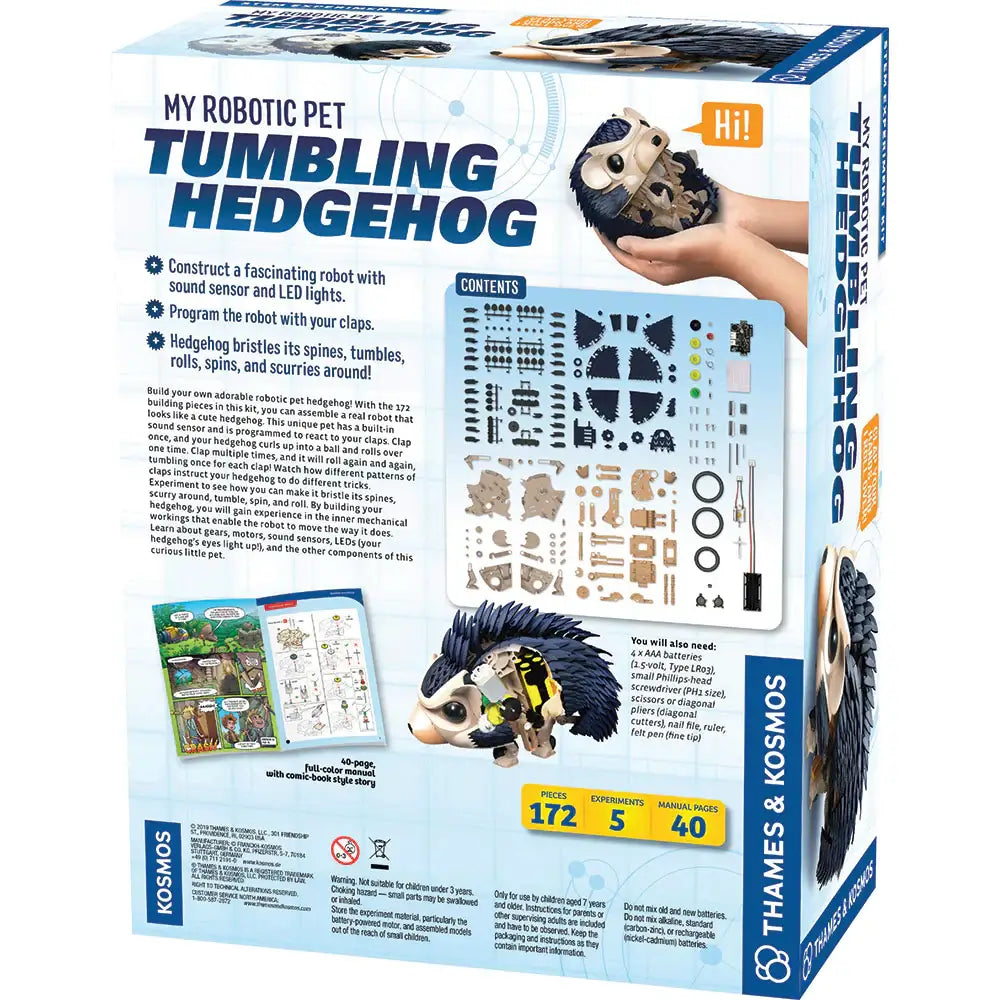 My Robotic Pet - Tumbling Hedgehog Science Kit