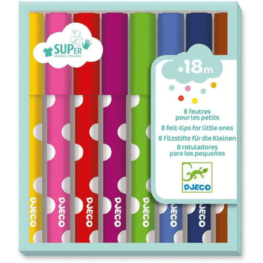 8 Felt Tip Markers