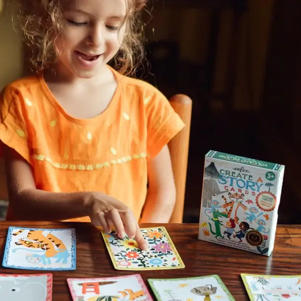 Volcano Island Create A Story Card