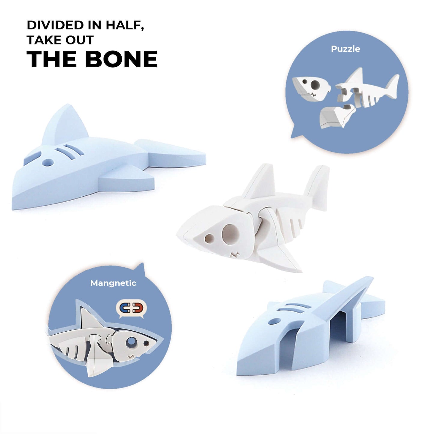 White Shark - Halftoys Animals
