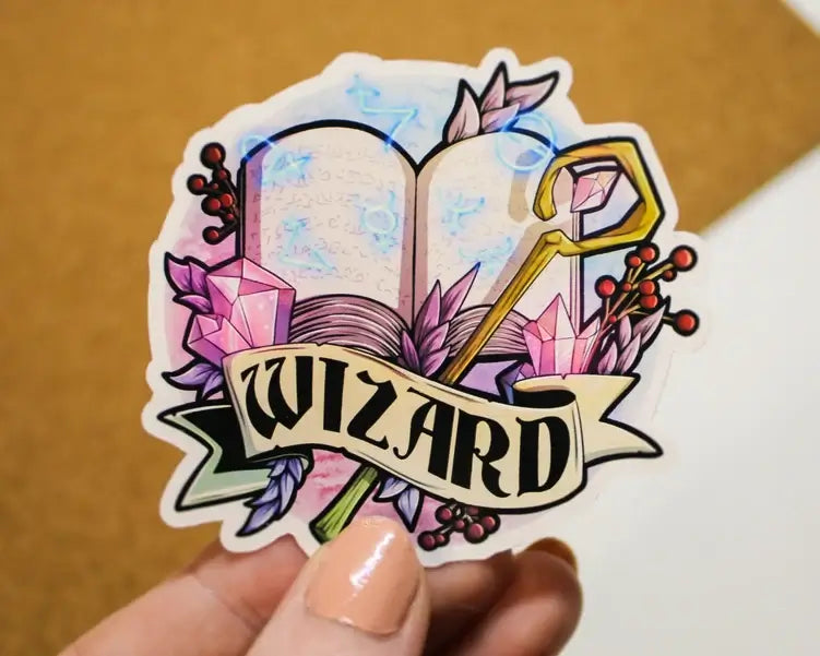 Wizard Class RPG Sticker