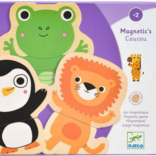 Wood Magnets Matching Activity Coucou