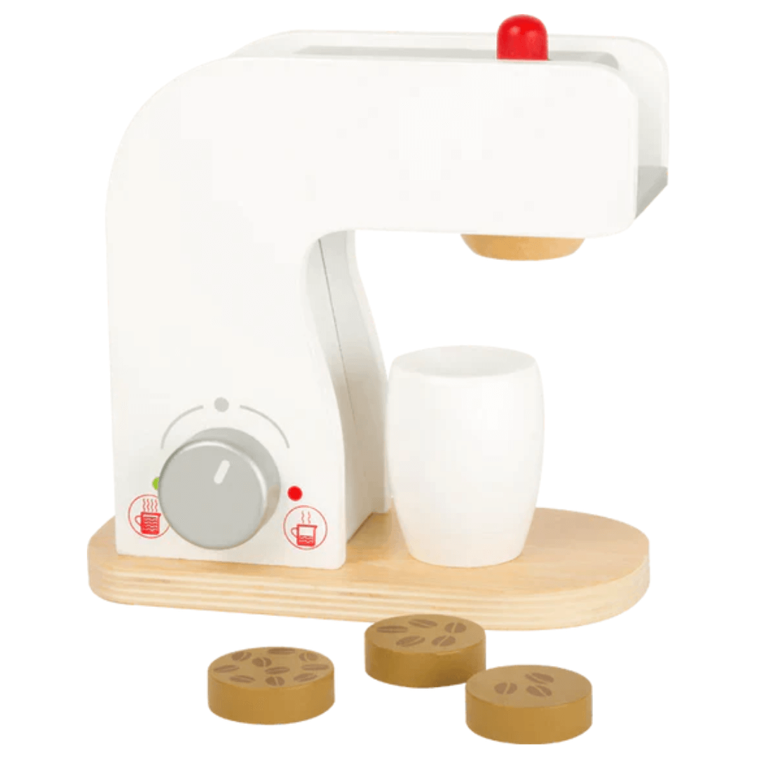 Wooden Coffee Machine For Play Kitchen