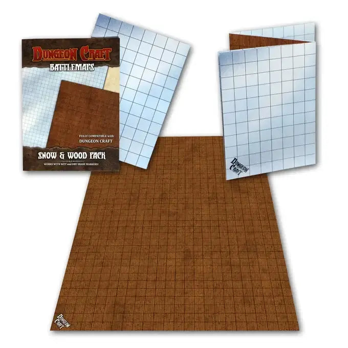 Battlemap: Snow & Wood