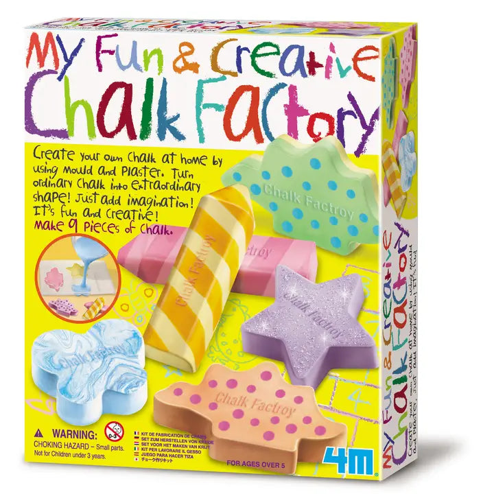 4M My Fun & Creative Chalk Factory Diy Arts & Crafts Kit