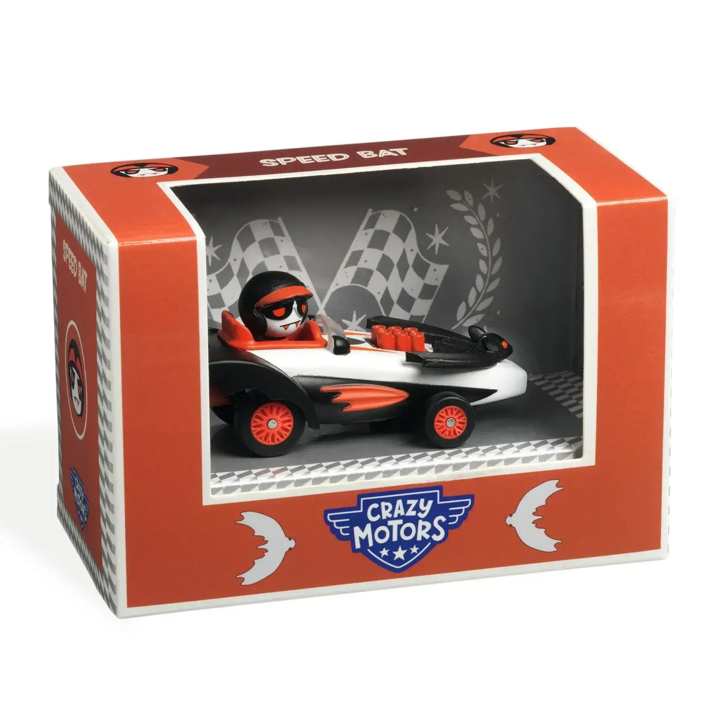 Speed Bat Crazy Motors Metal Cars
