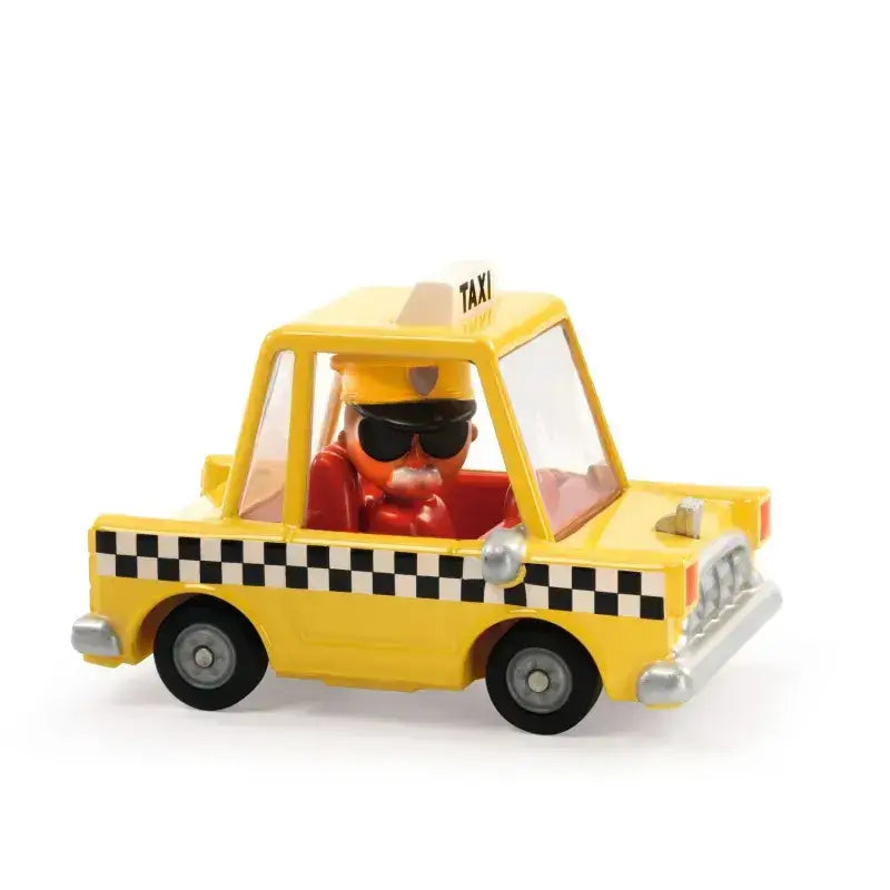 Taxi Joe Crazy Motors Metal Cars