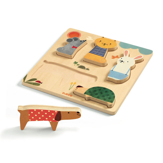 Woodypets Wooden Puzzle