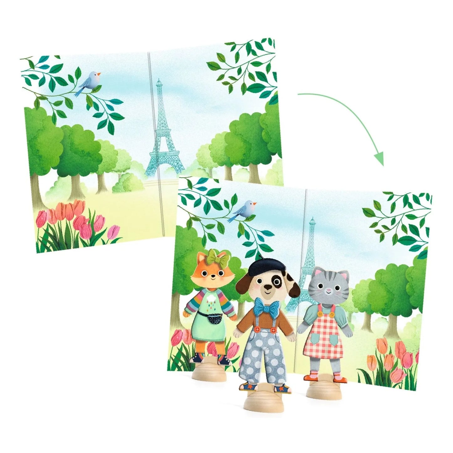 Collage Bonjour Paris