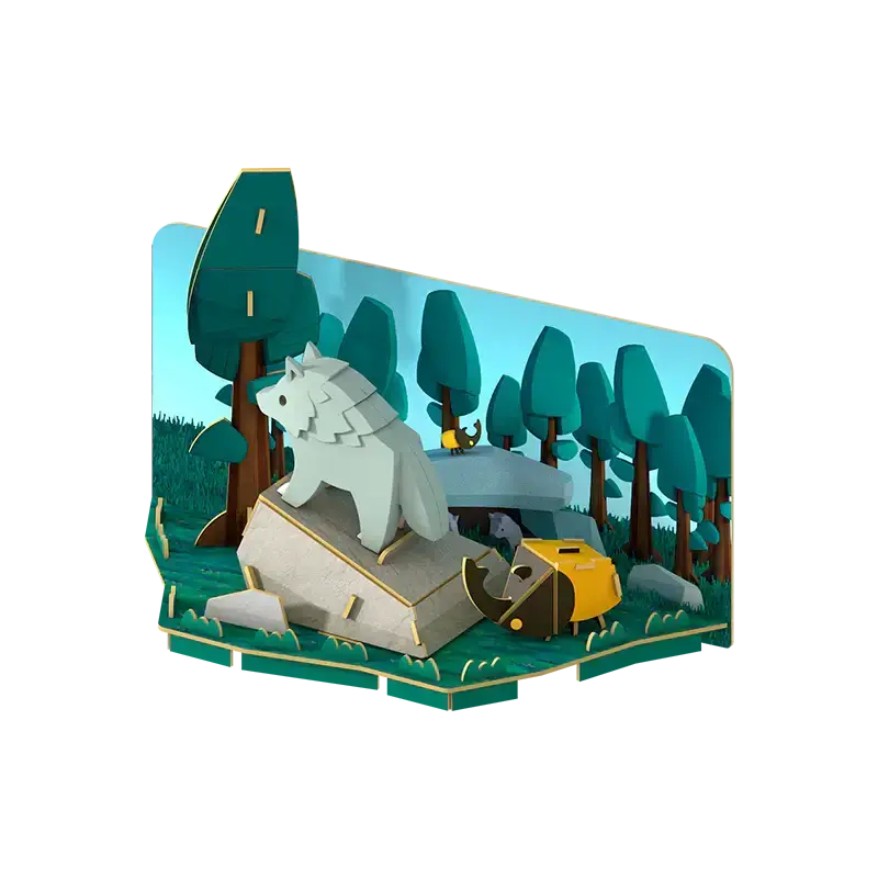 Wolf - Halftoys Animals