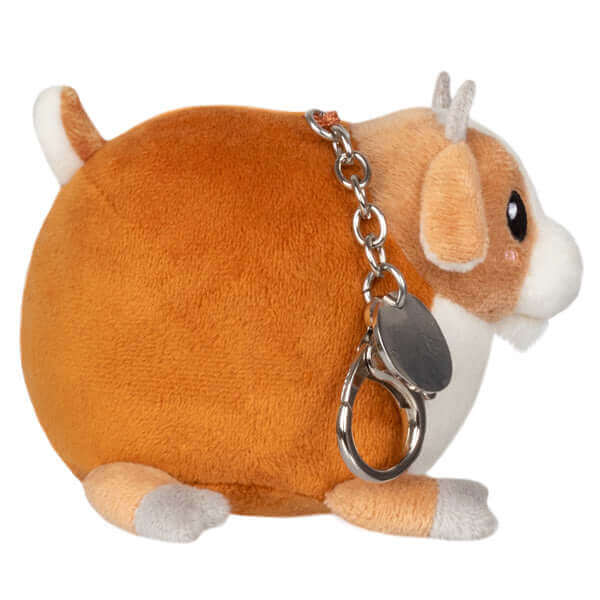 Micro Squishable Baby Goat Keychain