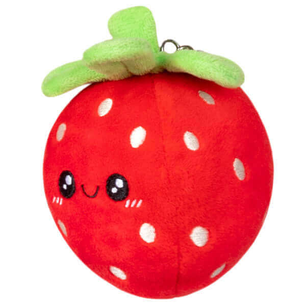 Micro Squishable Comfort Food Strawberry Keychain