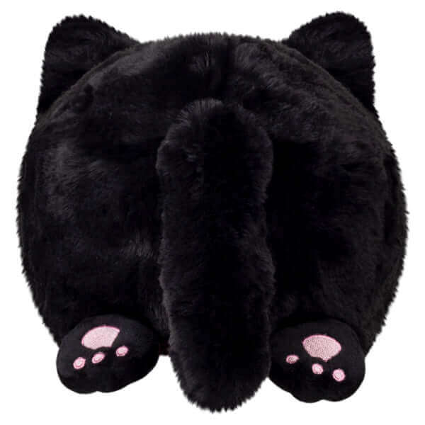Mini Squishable Black Kitty Plush