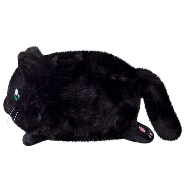 Mini Squishable Black Kitty Plush