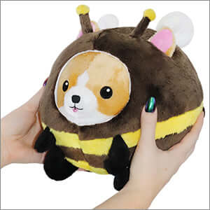 Undercover Squishable Corgi in Bee Plush