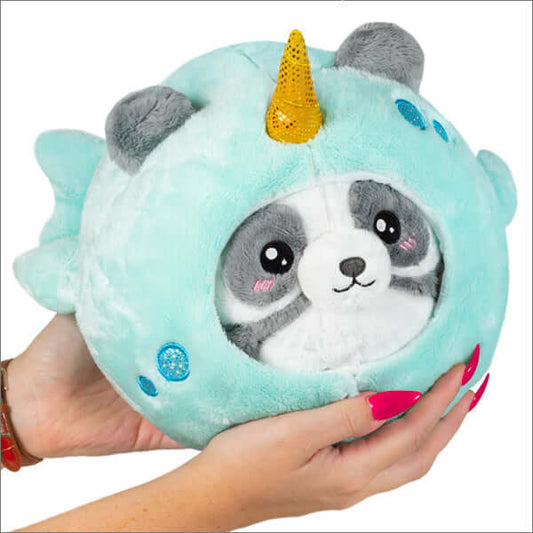 Undercover Squishable Panda in Narwhal Plush