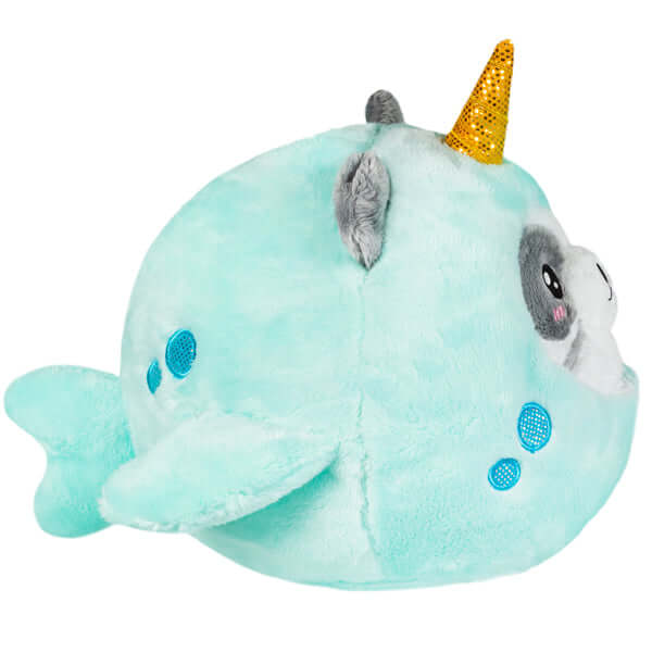 Undercover Squishable Panda in Narwhal Plush