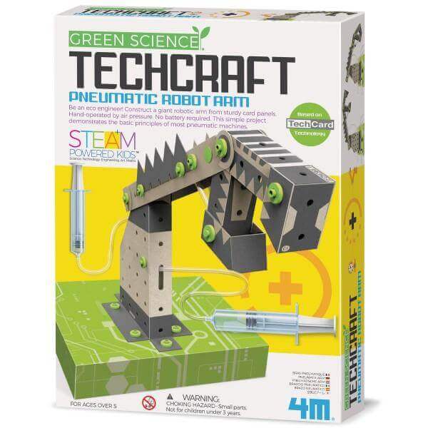4M Techcraft Pneumatic Robot Arm Kit