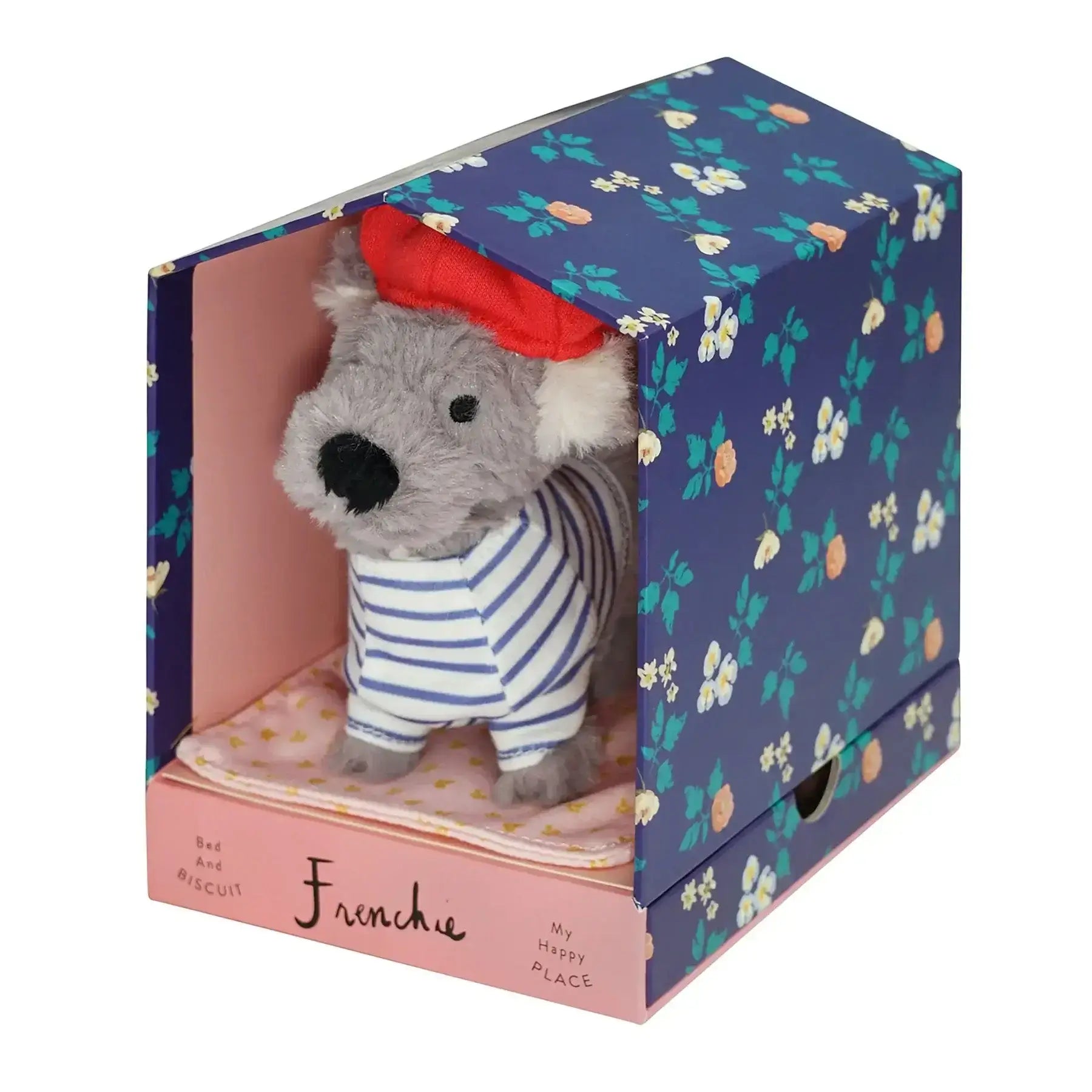 Bed & Biscuit Frenchie plush and Accessories