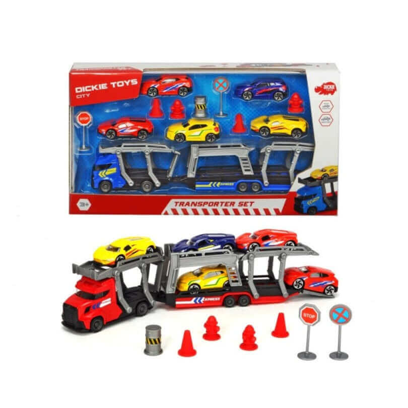 Car Transporter Die Cast Cars Set
