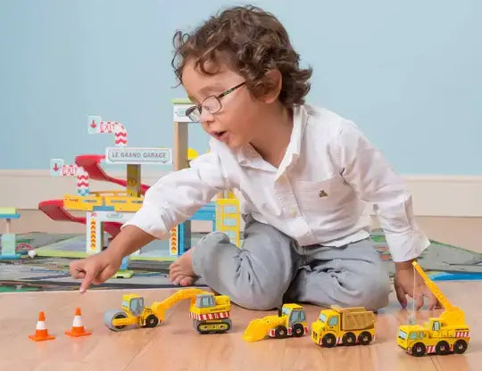 Construction Cars Playset