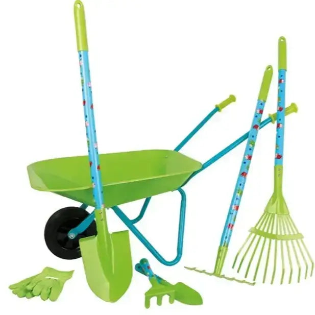 Gardening Wheelbarrow and Toolset