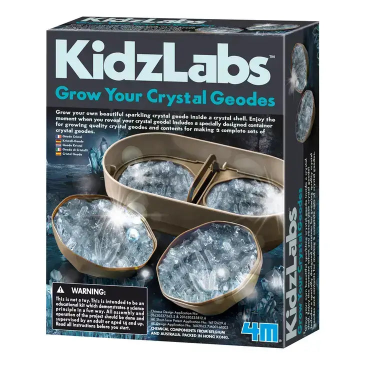 Grow Your Own Crystal Geodes Kit