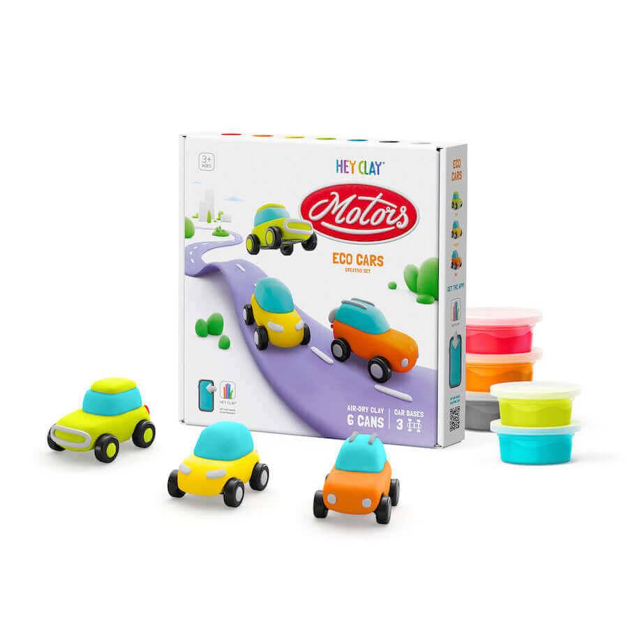 Hey Clay - Eco Cars Air-Dry Clay