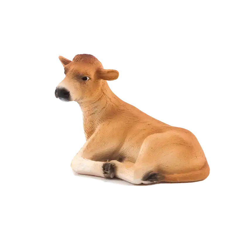 Jersey Calf laying down Figure