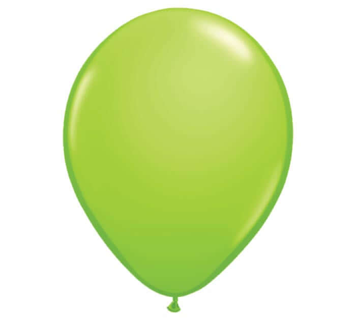 11" Latex green Balloon
