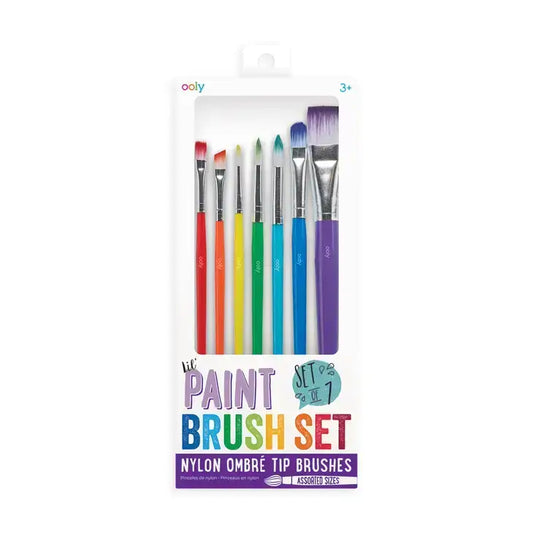Lil' Paint Brush Set- Set of 7
