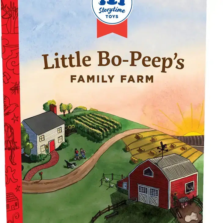 Little Bo Peep's Family Farm Book and Playset