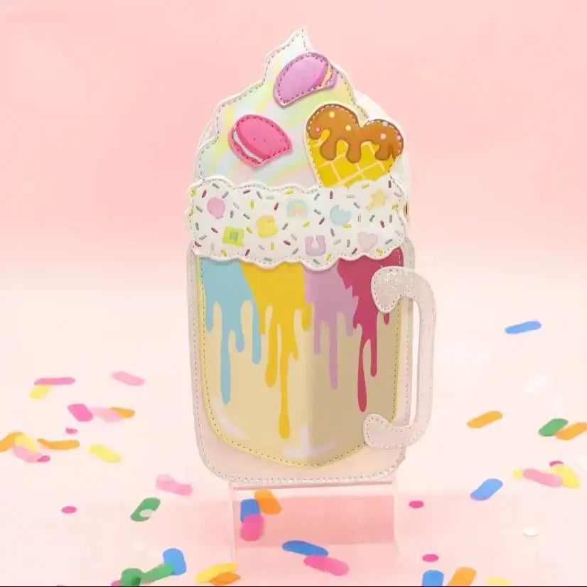 Milkshake Mug Handbag - Rainbow Sprinkles