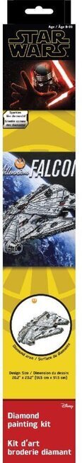 Diamond Dotz Millennium Falcon Diamond Painting Kit