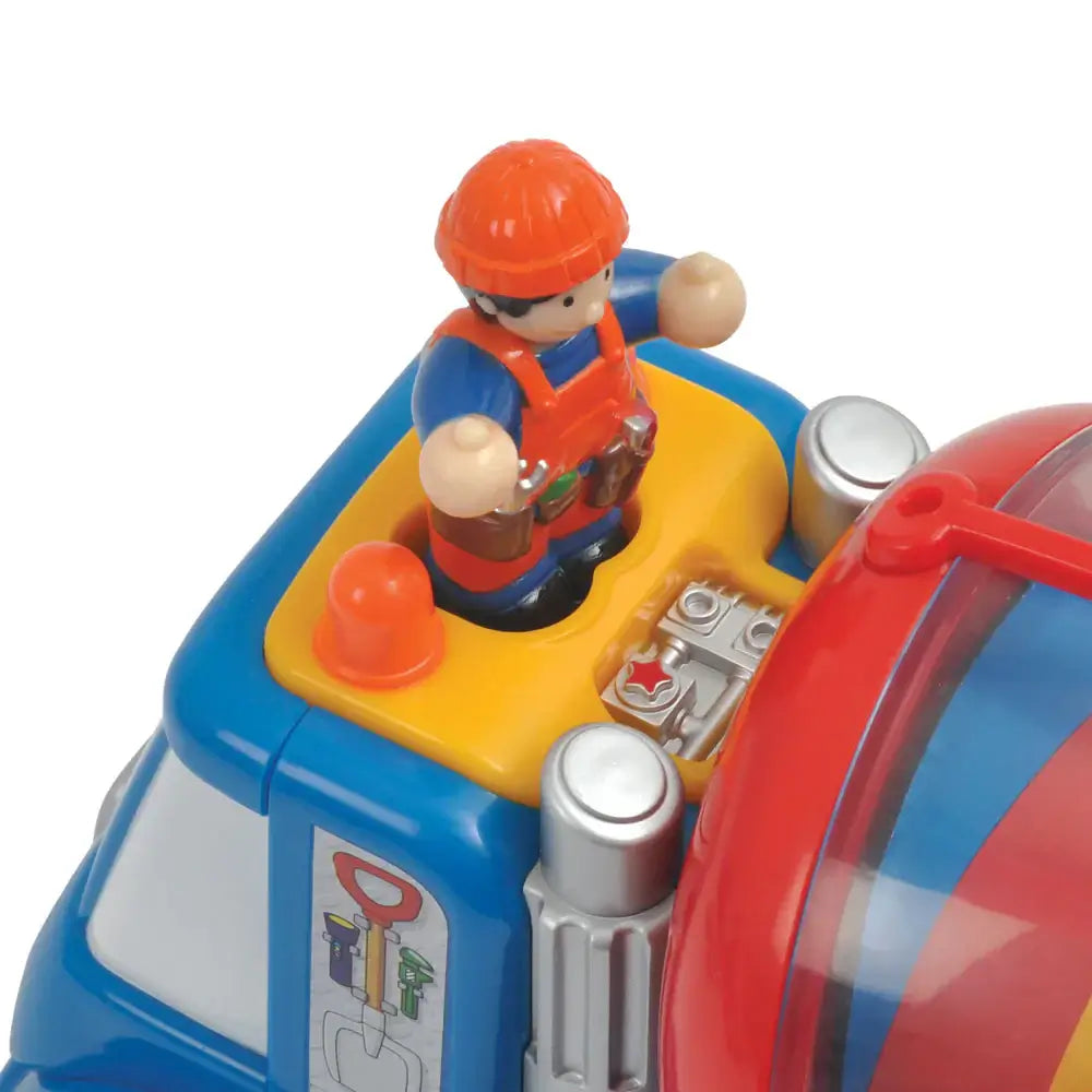Mix 'n' Fix Mike Cement Mixer Gear Driven Wow Toys