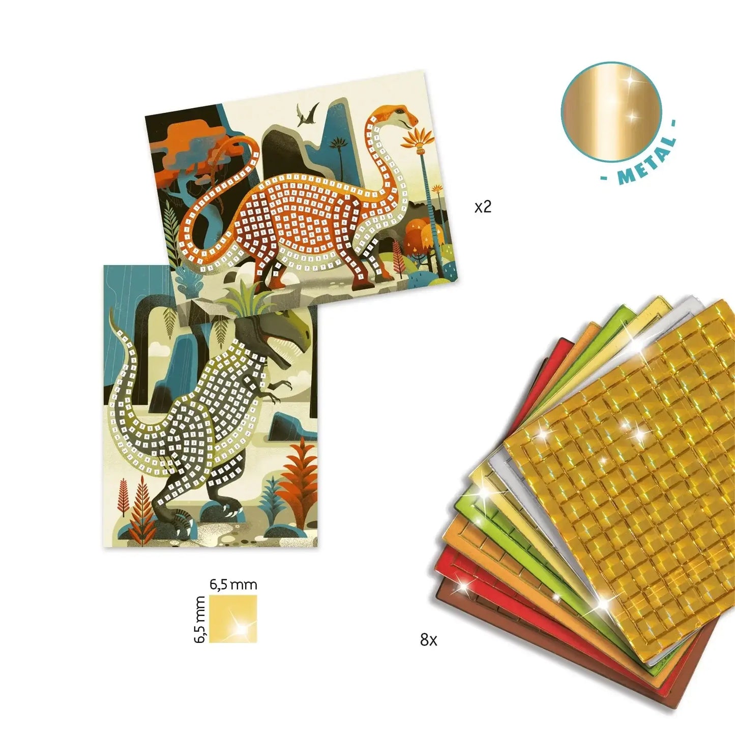 Mosaic Craft Kit: Dinosaurs